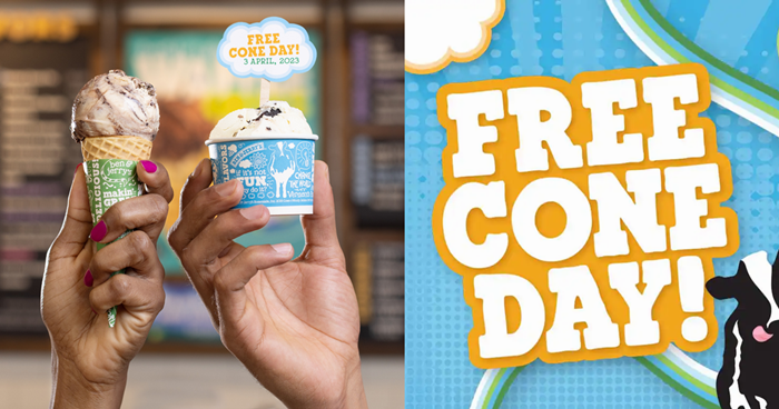 Ben & Jerry's much-anticipated Free Cone Day will return on 3 Apr 23 ...