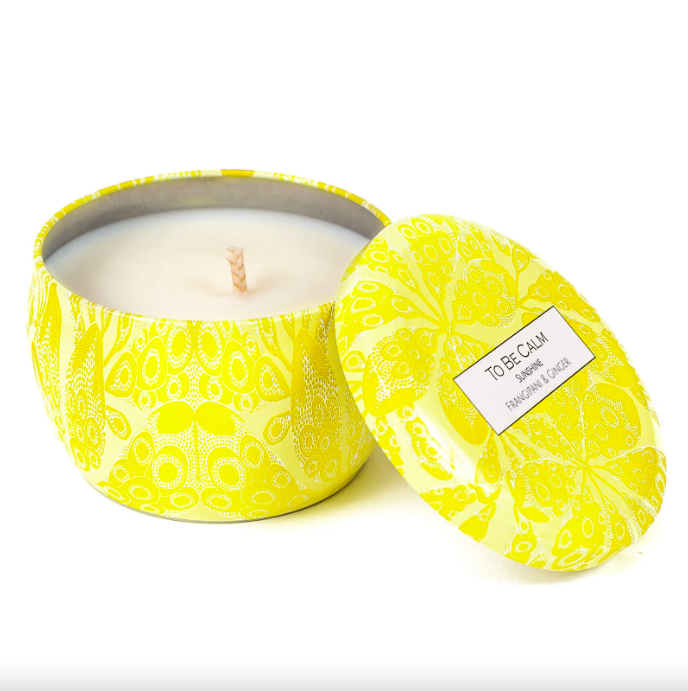 Sunshine - Frangipani & Ginger - Mini Soy Candle