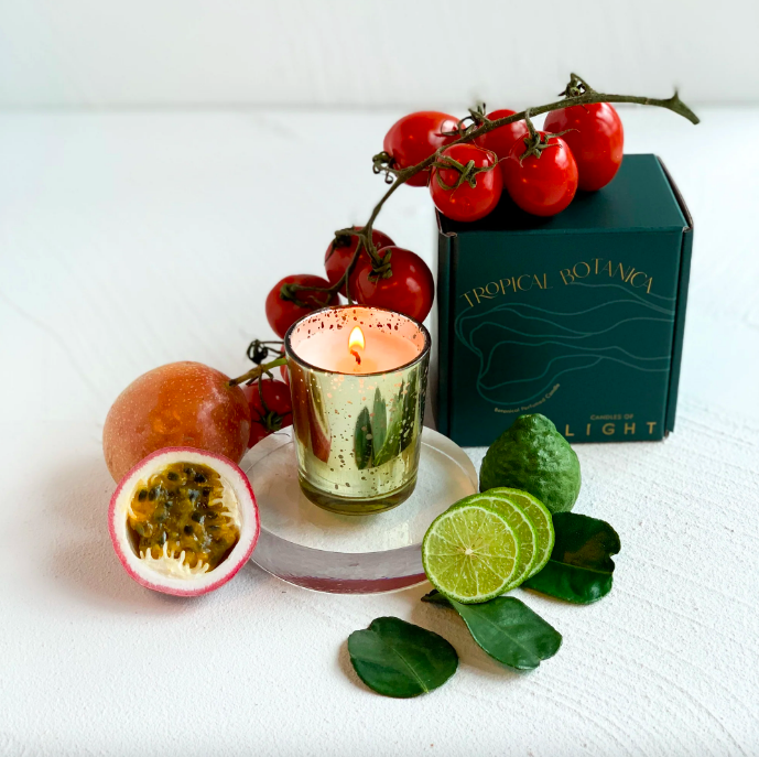 Urban Rainforest Petit Mercury Glass Candle