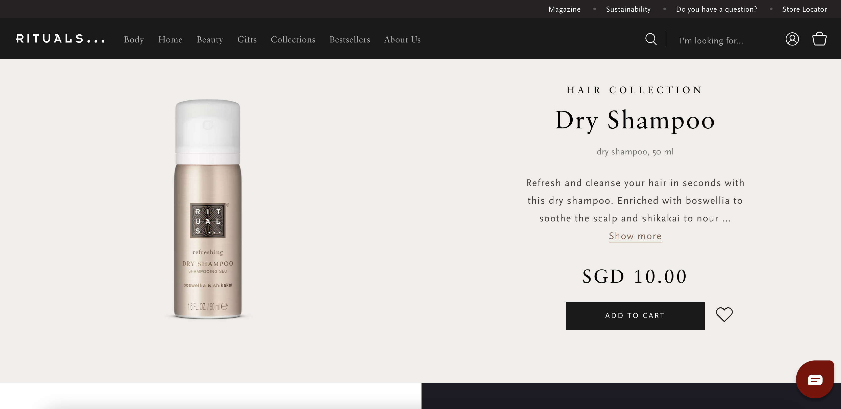 RITUALS Refreshing Dry Shampoo