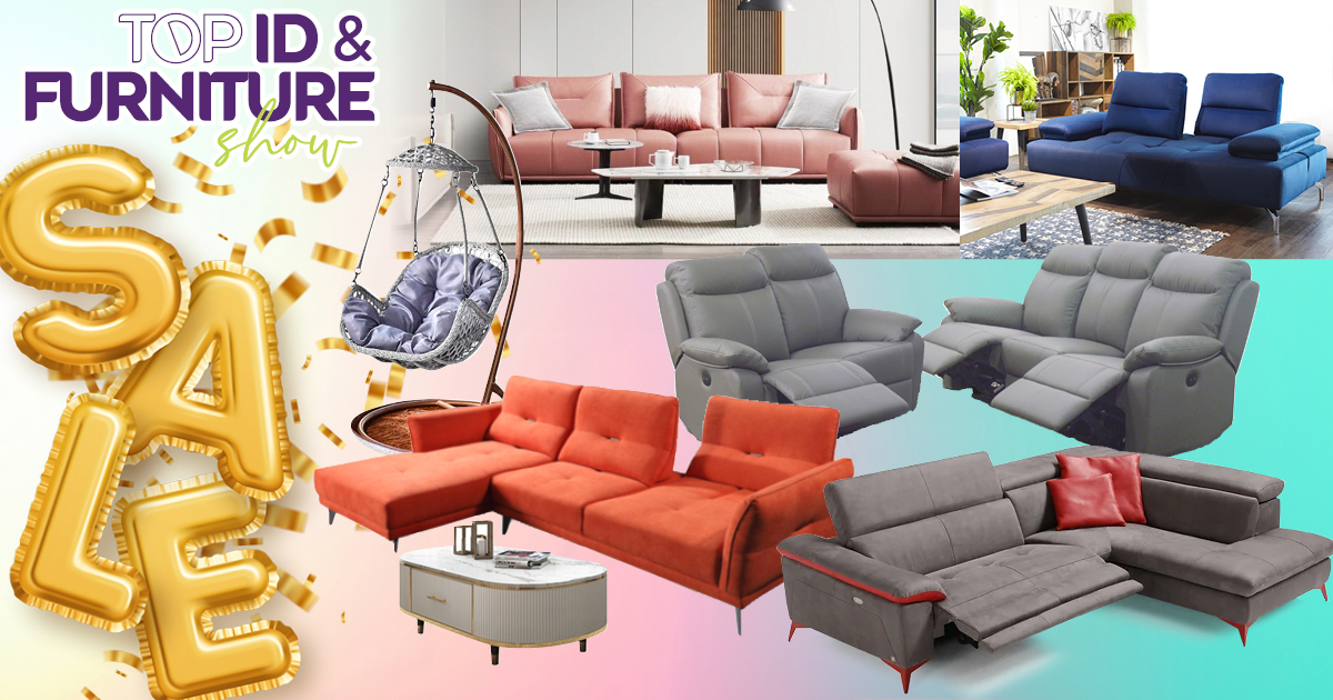 A collage of different furniture Description automatically generated