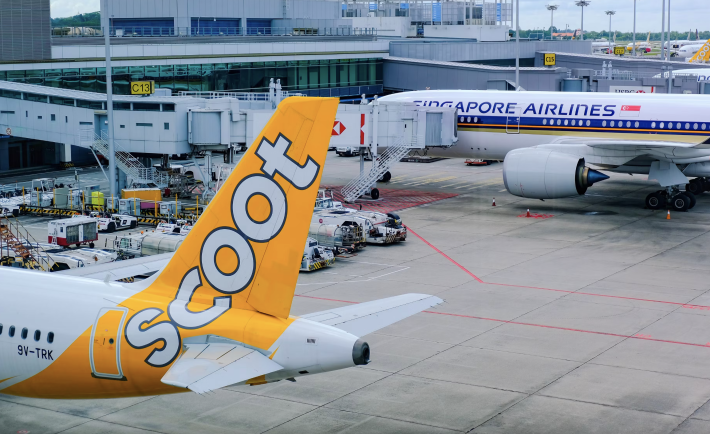 singapore-airlines-and-scoot-at-changi-airport