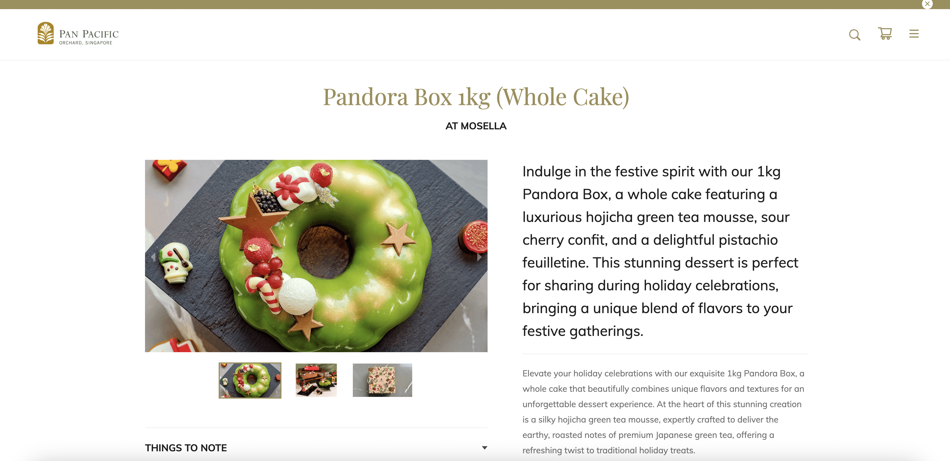 Pandora Box 1kg (Whole Cake)