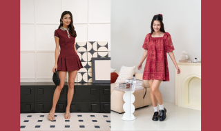 Red-Hue Dresses