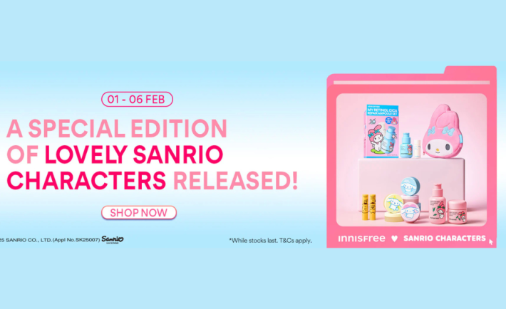 Innisfree x Sanrio Main Banner