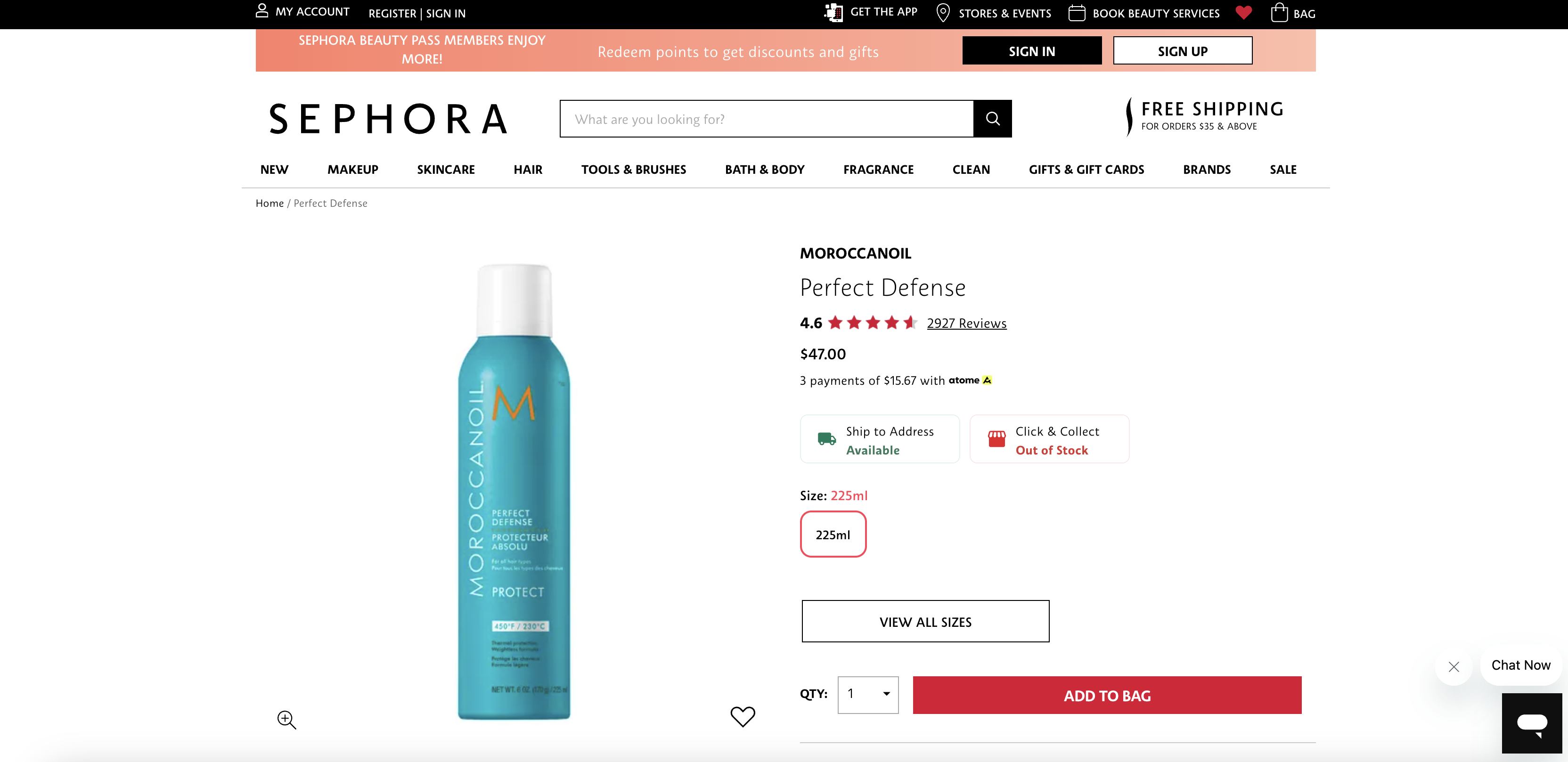 MOROCCANOIL Perfect Defense