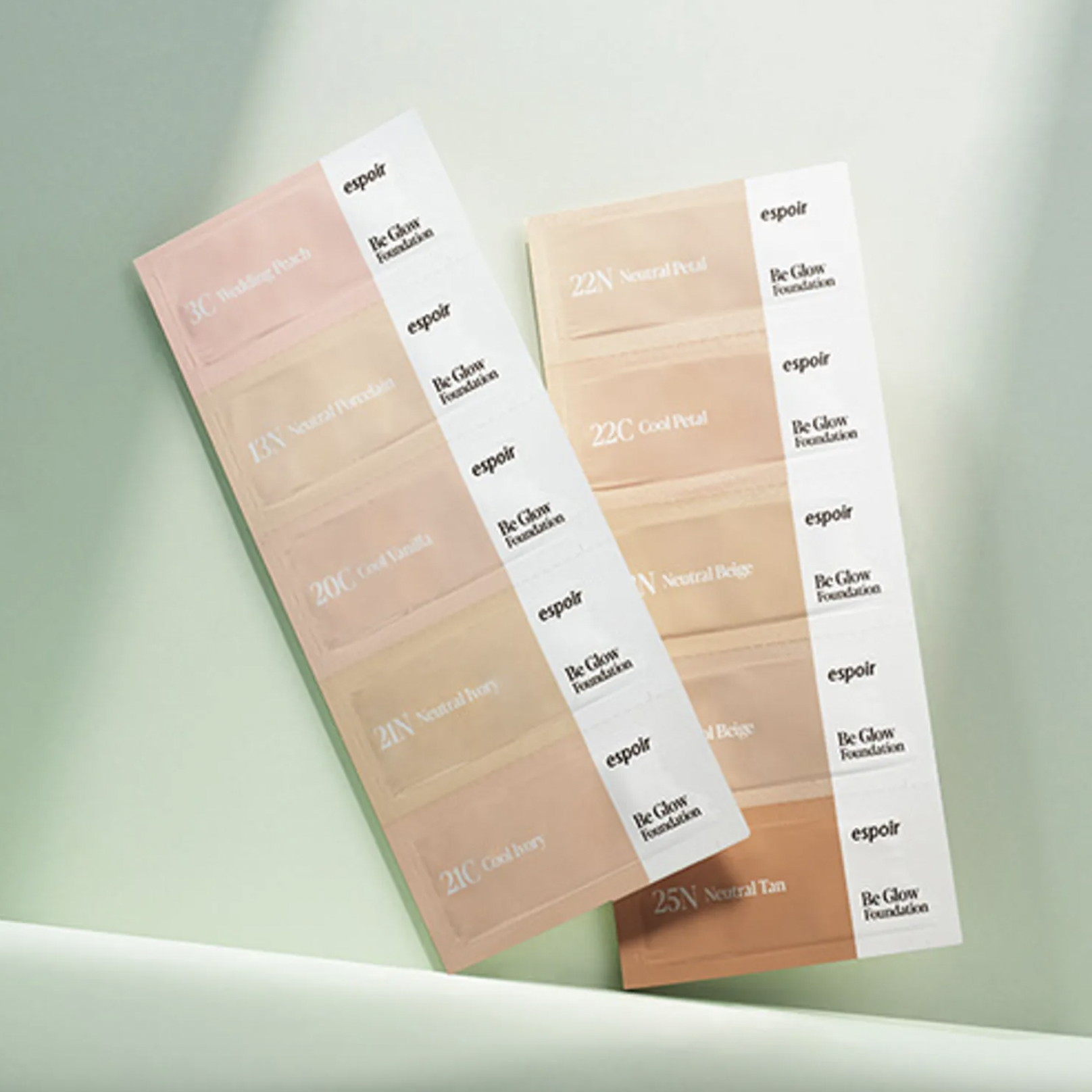 espoir Be Glow Foundation 10 Color Sachet