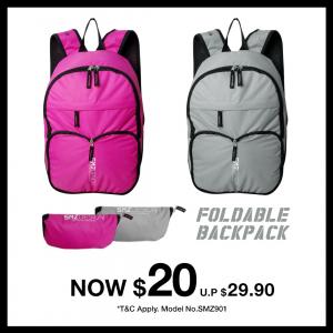 Foldable Backpack $20